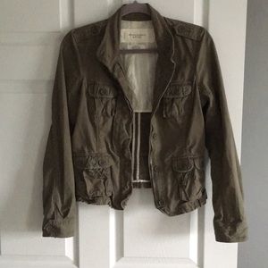 Abercrombie & Fitch Military Green Jacket
